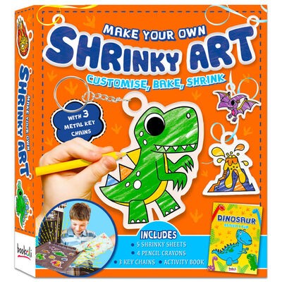 Make Your Own Dinosaur Shrinky Art