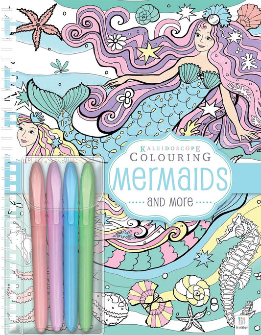 Kaleidoscope Colouring: Mermaids