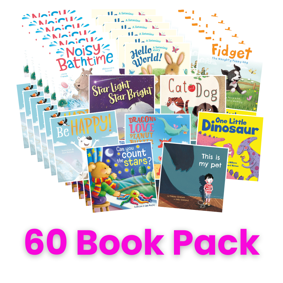 60 Book Pack: Noisy Bathtime