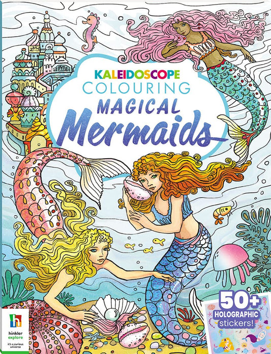 Kaleidoscope Colouring Magical Mermaids