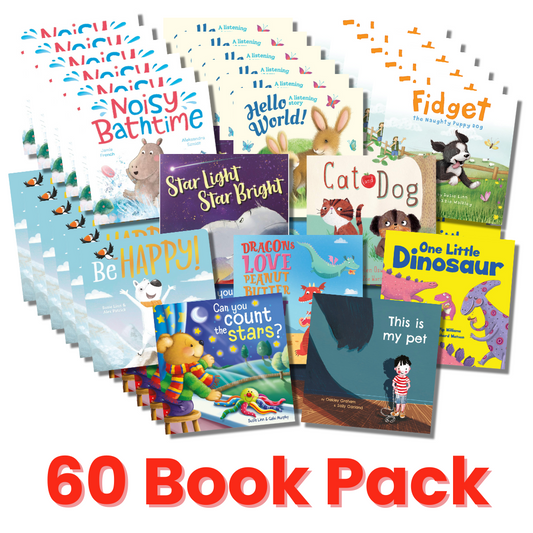 60 Book Pack: Noisy Bathtime