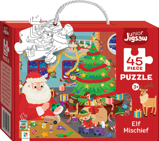 Junior Jigsaw: Elf Mischief