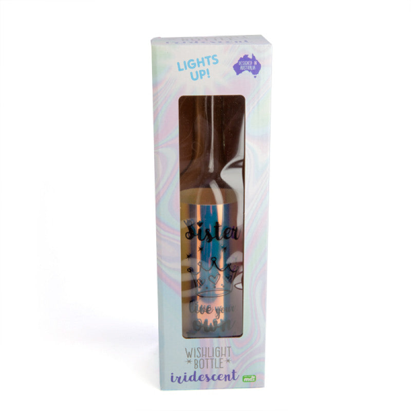 Sister Iridescent Wishlight Bottle