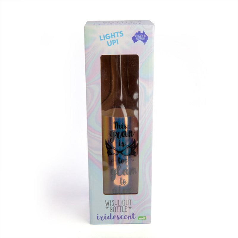 Gran Iridescent Wishlight Bottle