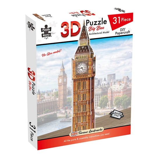 3D Big Ben Puzzle