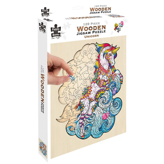Wooden Puzzle Unicorn