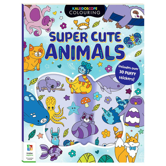 Kaleidoscope Colouring Scented Stickers Super Cute  Animals