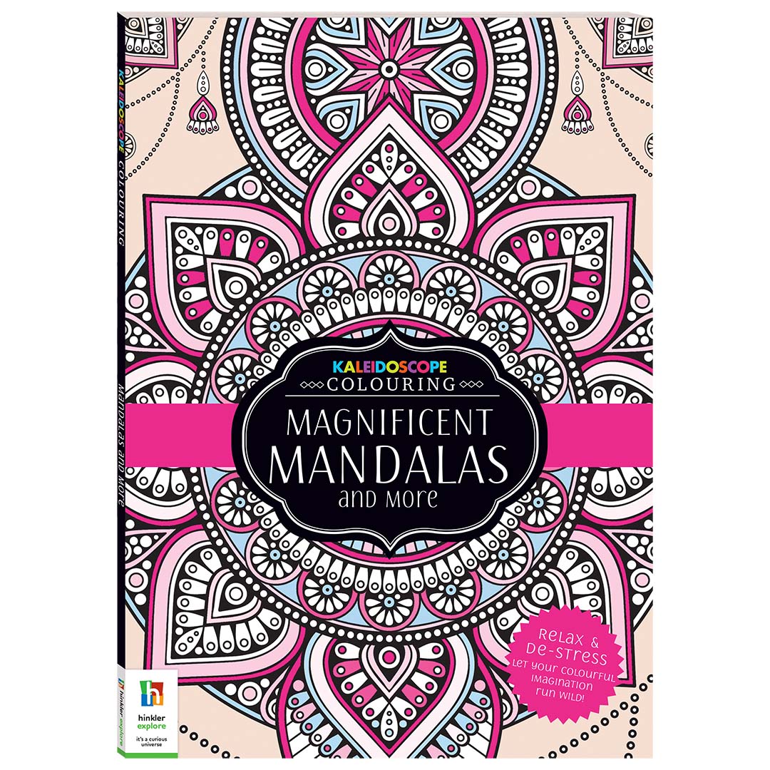 Kaleidoscope Colouring: Magnificent Mandalas and More – Thinktastic