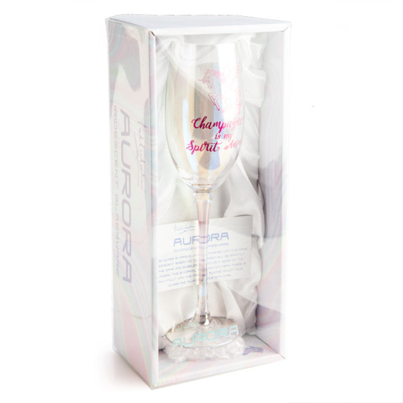 Spirit Animal Tallulah Aurora Champagne Flute