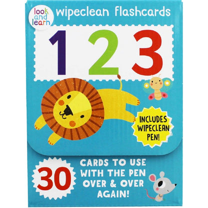 Wipe Clean 123 Flashcards