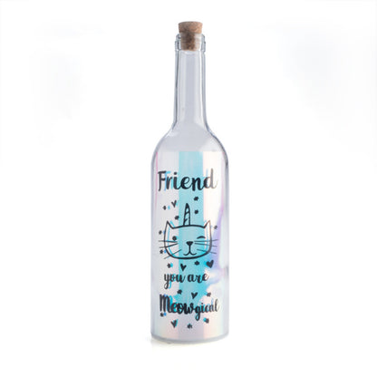 Meowgical Friend Iridescent Wishlight Bottle