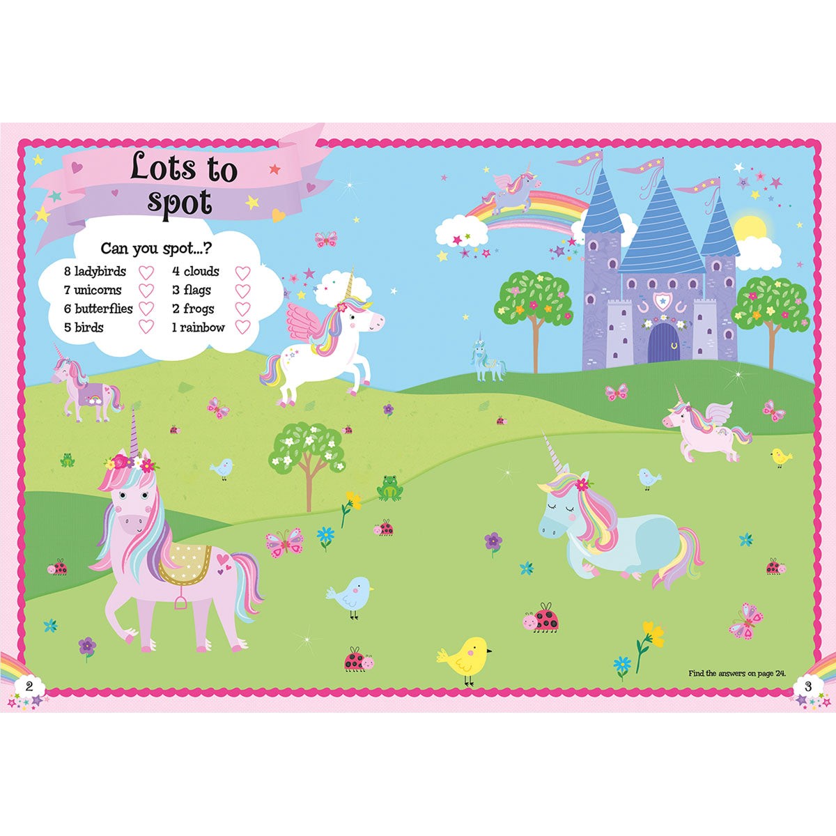 Unicorns Puffy Stickers