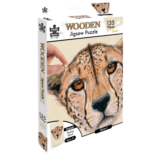 Wooden Puzzle Cheetah