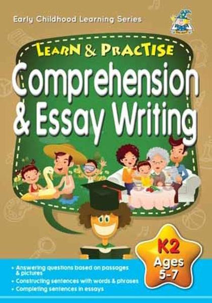 Learn & Practise Workbook Comprehension & Essay Writing K2