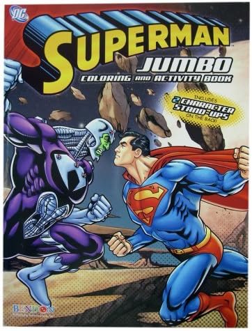 Superman Jumbo Activity Book