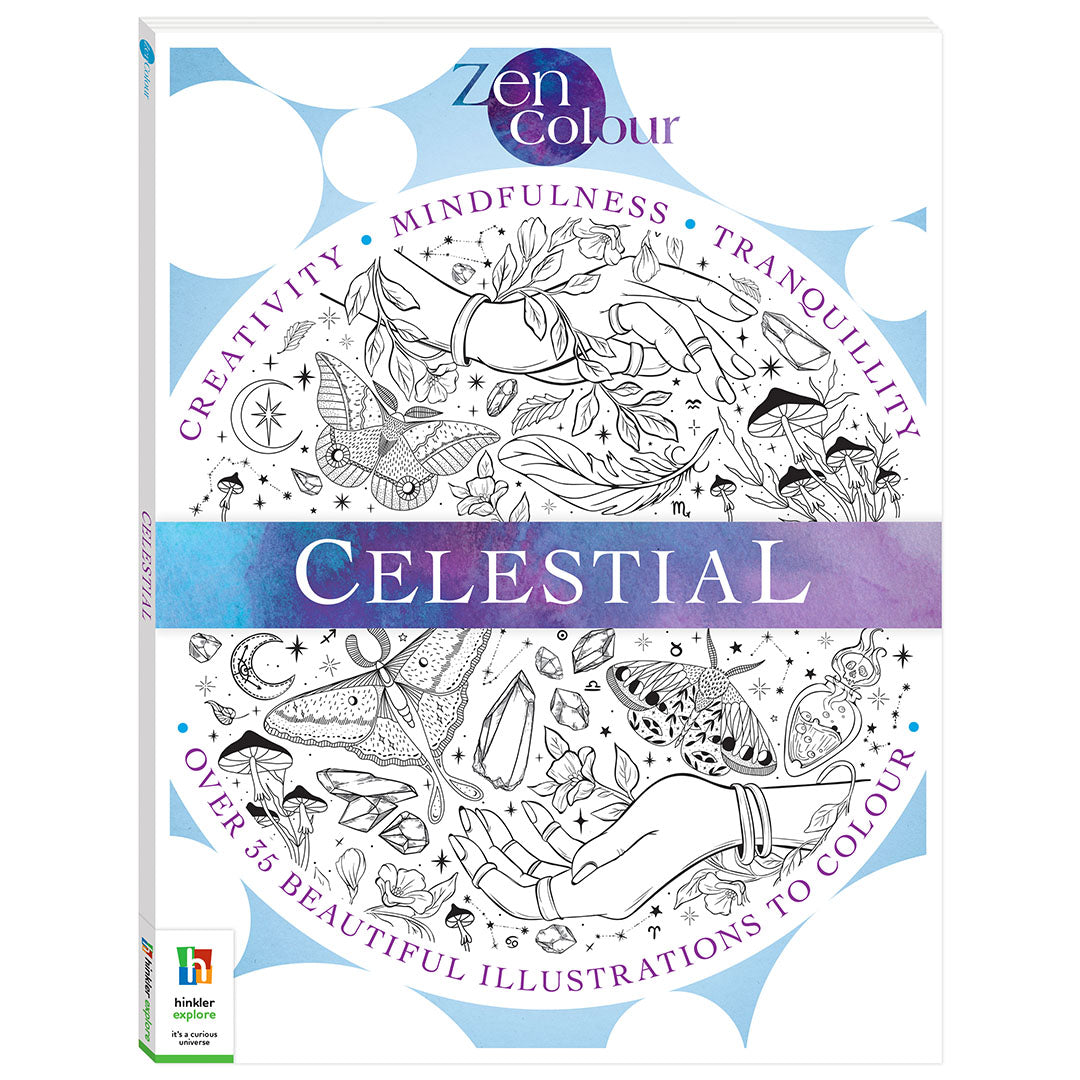 Zen Colour: Celestial Colouring Book