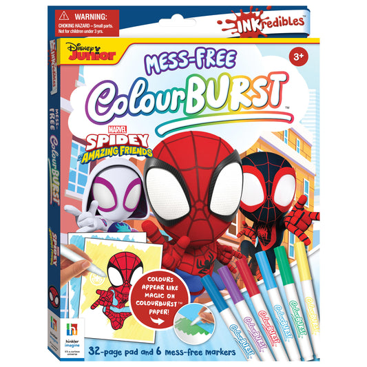 Inkredibles Colour Burst Spidey and His Amazing Friends