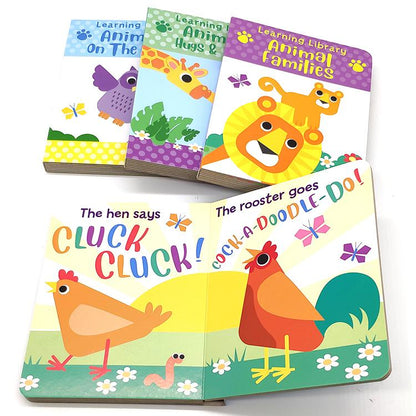 All About Animals Board Book Set 4