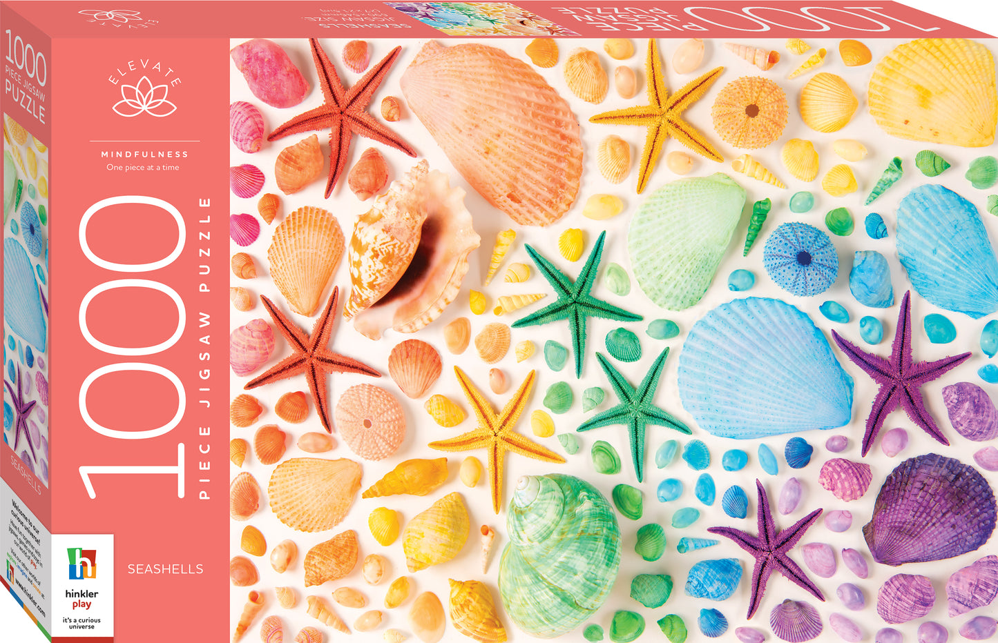 Elevate 1000pc Jigsaw: Seashells