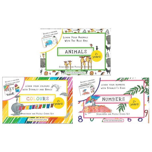 Match & Learn Bundle: Animals, Colours, Numbers
