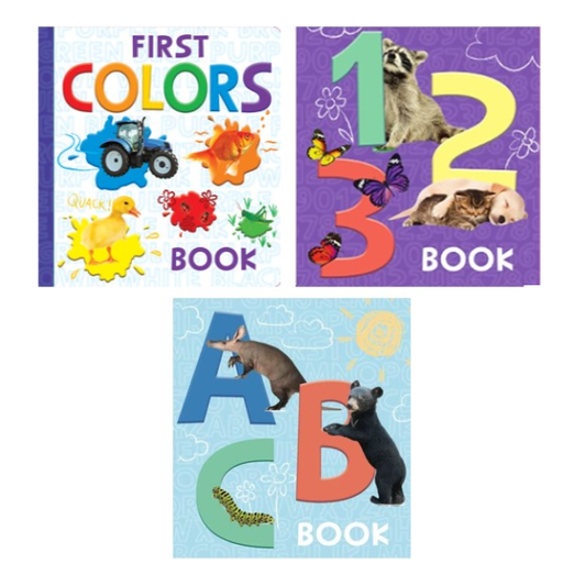 My First Little Learning Board Book Set 3