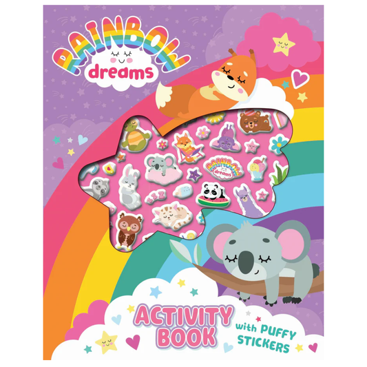 Rainbow Dreams Puffy Sticker Book