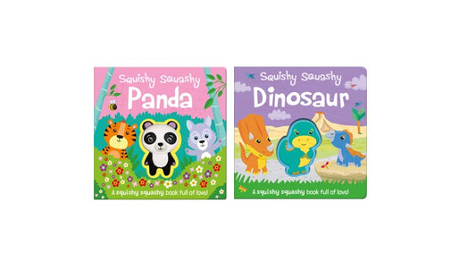 Squishy Squashy Board Book Set 2