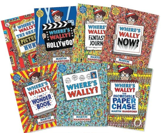 Where's Wally Classic 7 Book Set