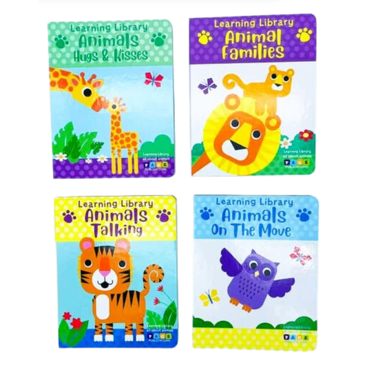 All About Animals Board Book Set 4