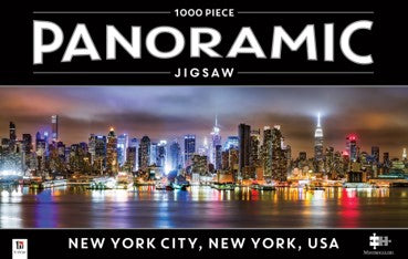 New York Panoramic 1000pc Jigsaw Puzzle