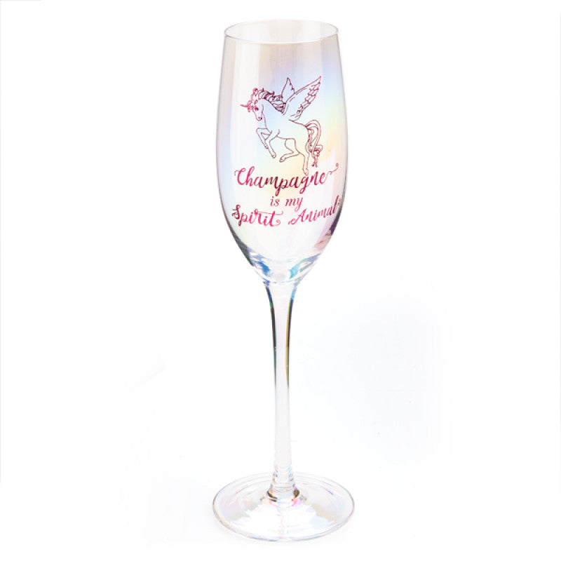 Spirit Animal Tallulah Aurora Champagne Flute