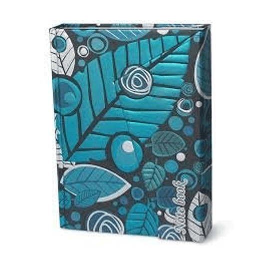 A5 Notebook Lock Blue Foil