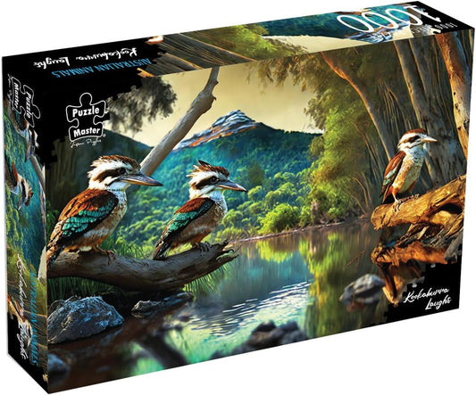 Kookaburra Laughs 1000pc Jigsaw Puzzle