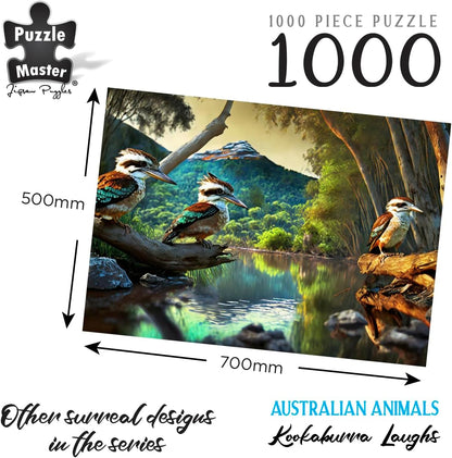 Kookaburra Laughs 1000pc Jigsaw Puzzle