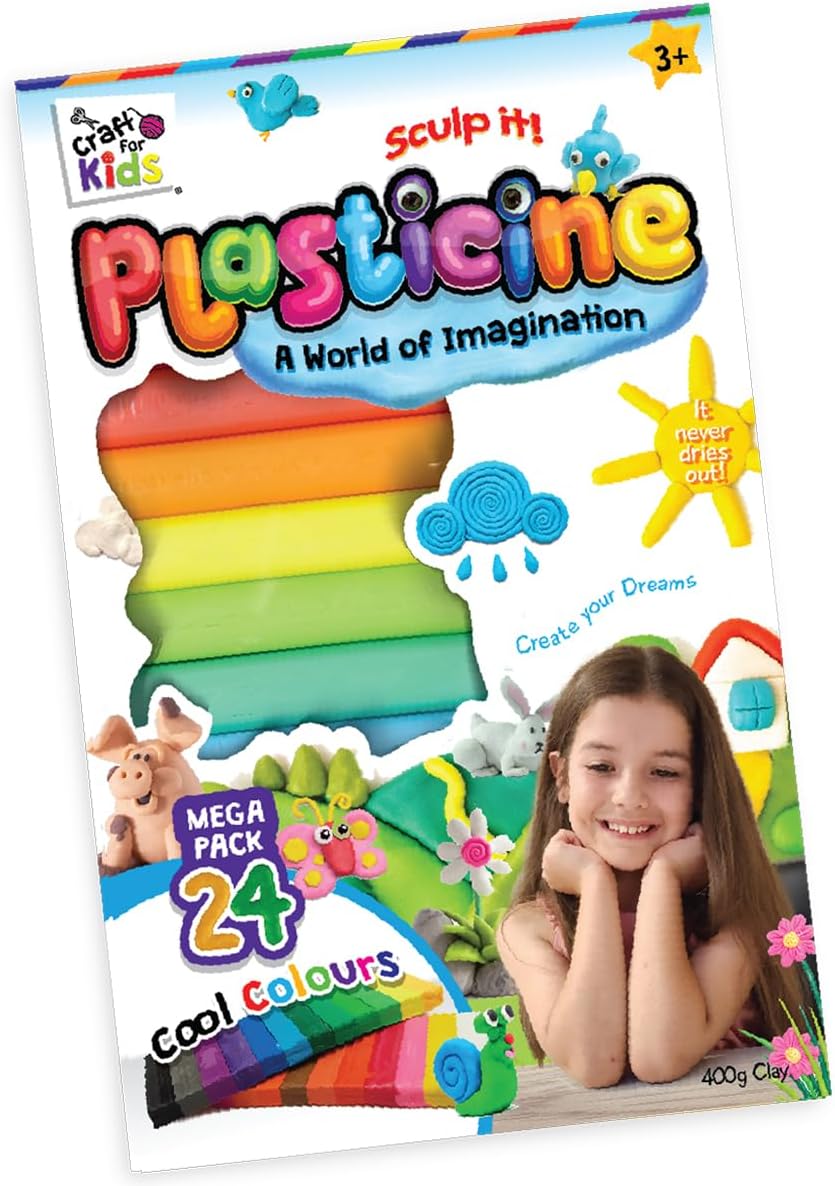 Plasticine Mega Pack 24 Colours