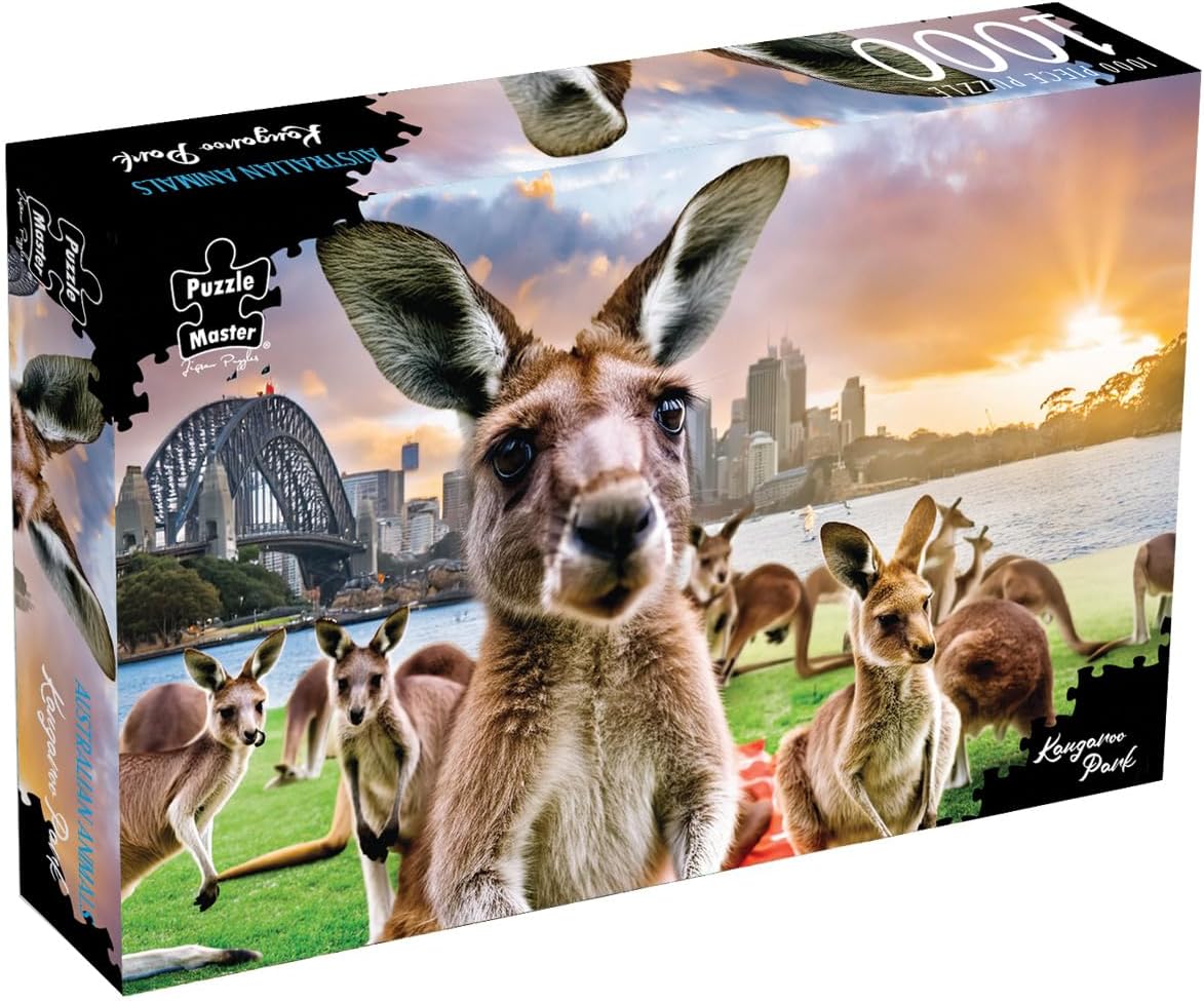 Kangaroo Park 1000pc Jigsaw Puzzle