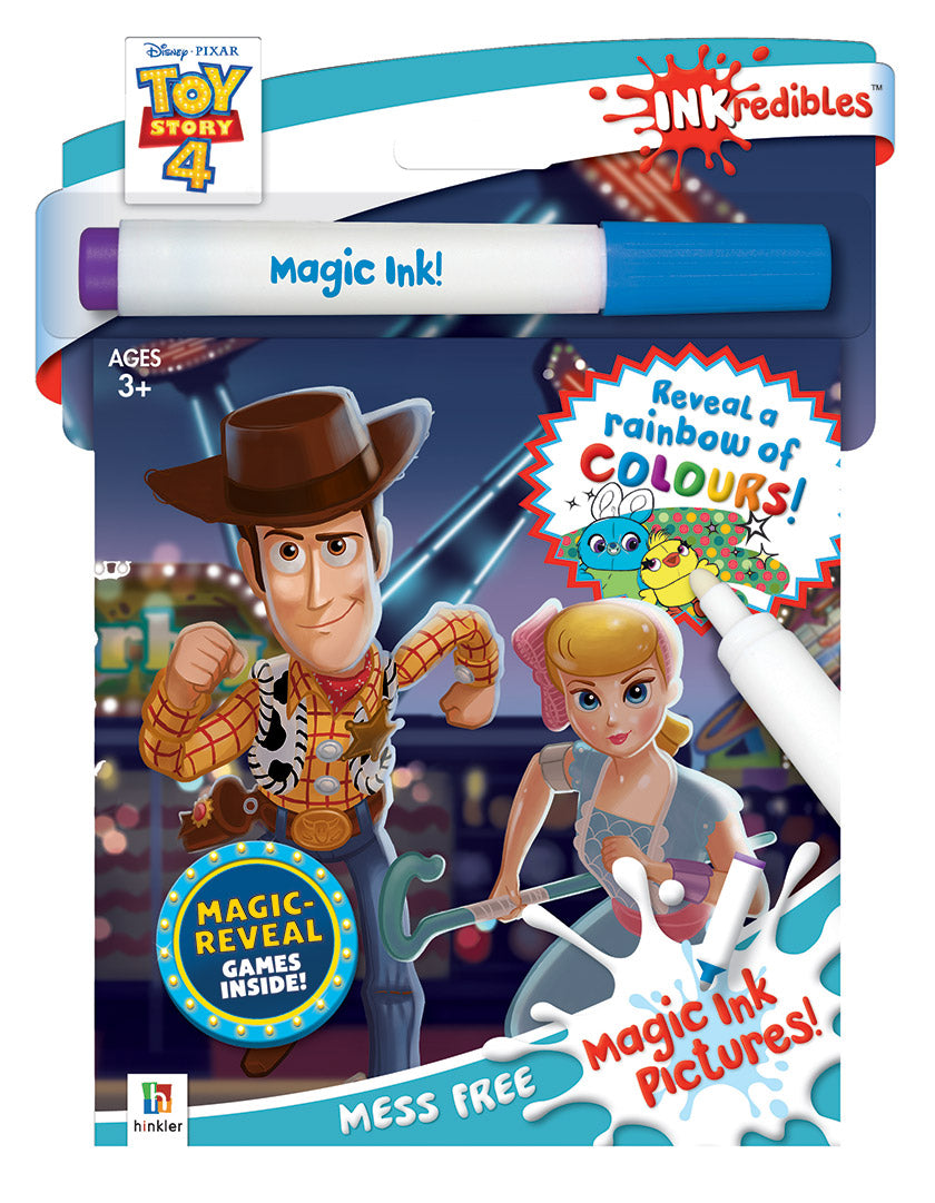 Inkredibles Toy Story 4 Magic Ink Pictures