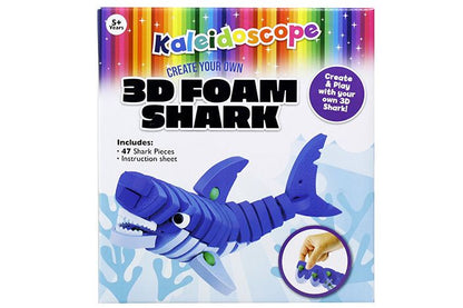 Kaleidoscope Make Your Own Foam Shark