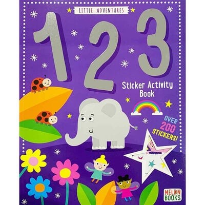 Little Adventures 123 Sticker Activity Book