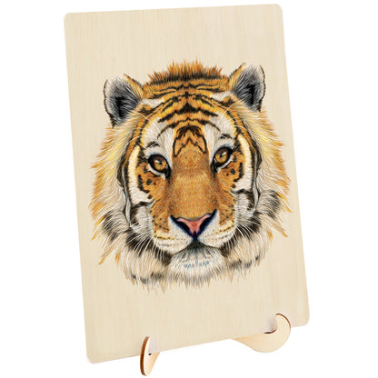 Wooden Puzzle Tiger