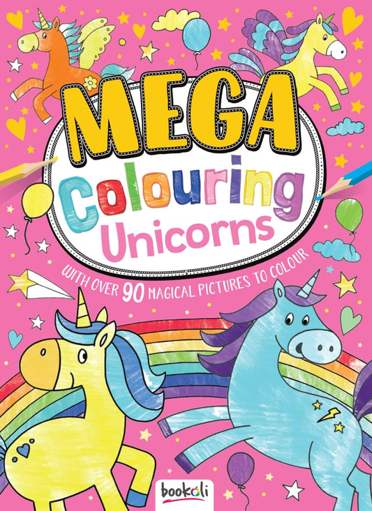 Mega Colouring: Unicorns