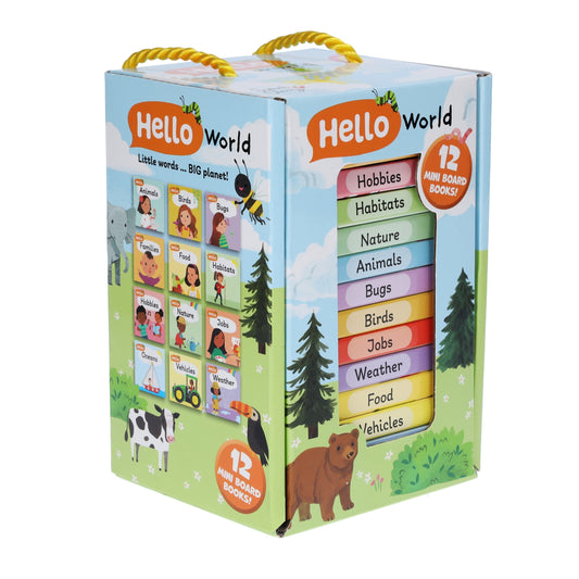 Hello World! Set of 12 Board Books