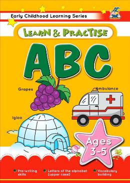 Learn & Practice Workbook Uppercase ABC Ages 3 - 5