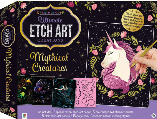 Kaleidoscope Ultimate Etch Art 
Kit Mythical Creatures