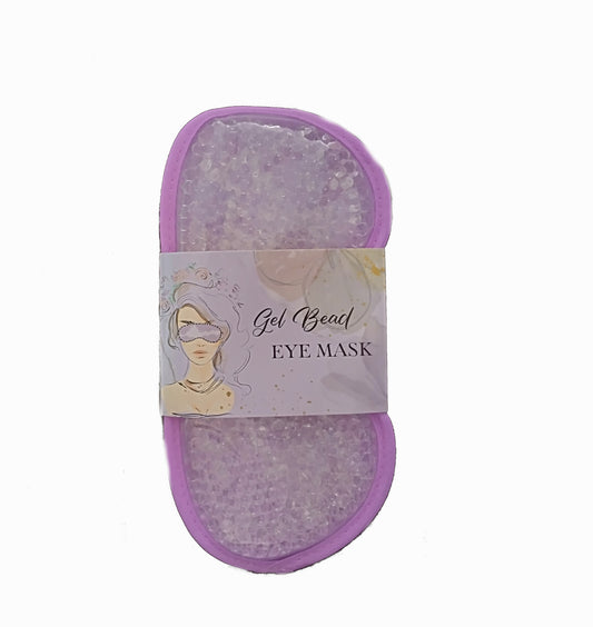 Purple Gel Bead Eye Mask