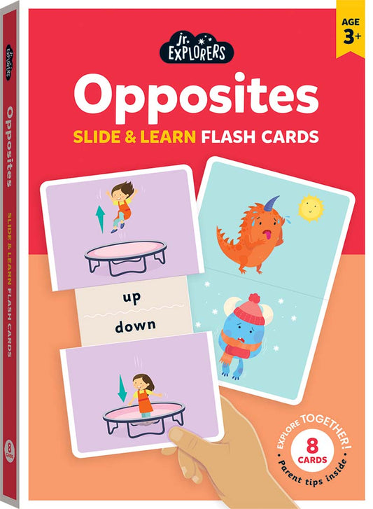 Opposites Slide & Learn Flash Cards