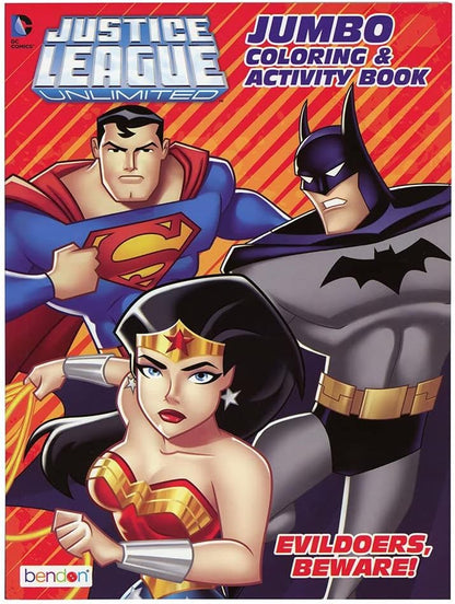 Justice League Jumbo Activity Book