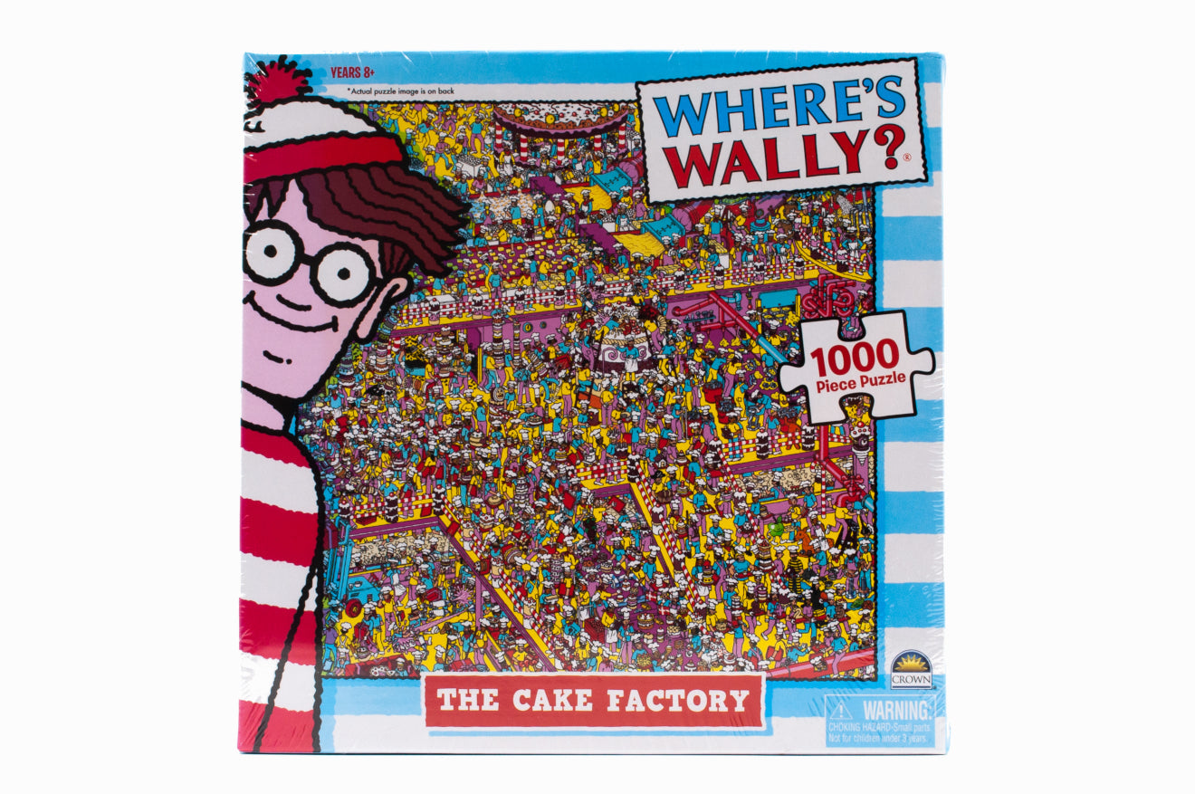 Where's Wally 1000 Pc Puzzle - The Cake Factory