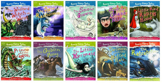 Scary Fairy Tales Collection - 10 Book Pack