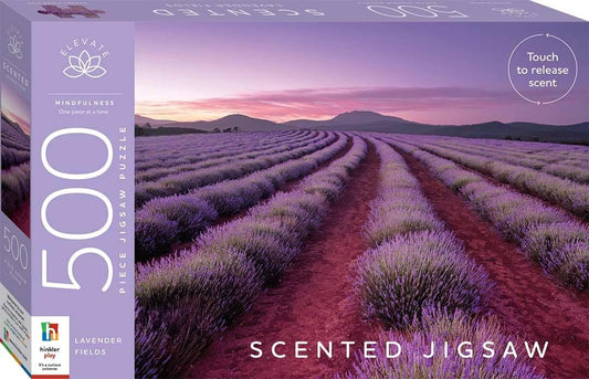 Elevate Scented 500pc Jigsaw: Lavender Fields